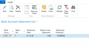 How to do Bank Reconciliation in Microsoft Dynamics Navision