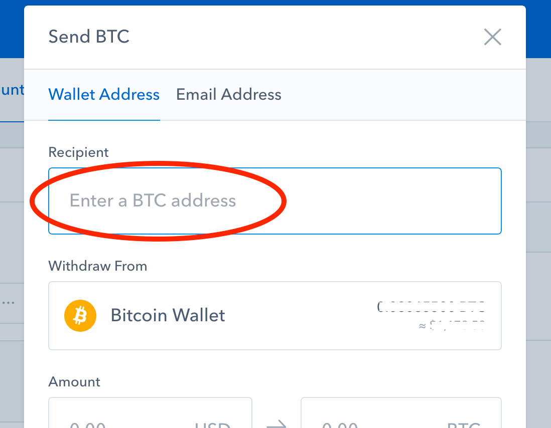 How To Send Bitcoin From Coinbase