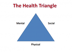 name 3 sides of the health triangle