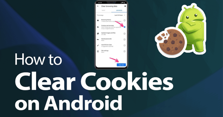 android clear cache and cookies and database