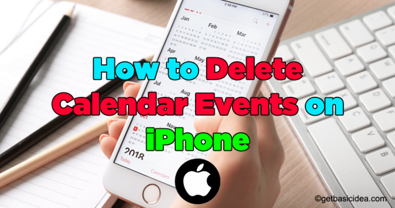 How to Delete Calendar Events on iPhone | Apple iPhone Guide