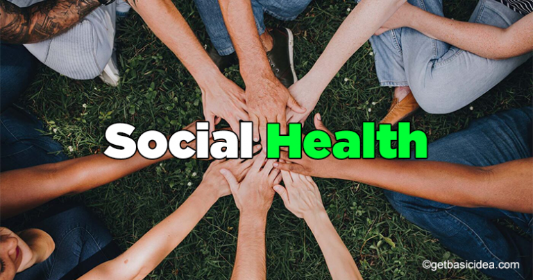 Examples Of Good Social Health