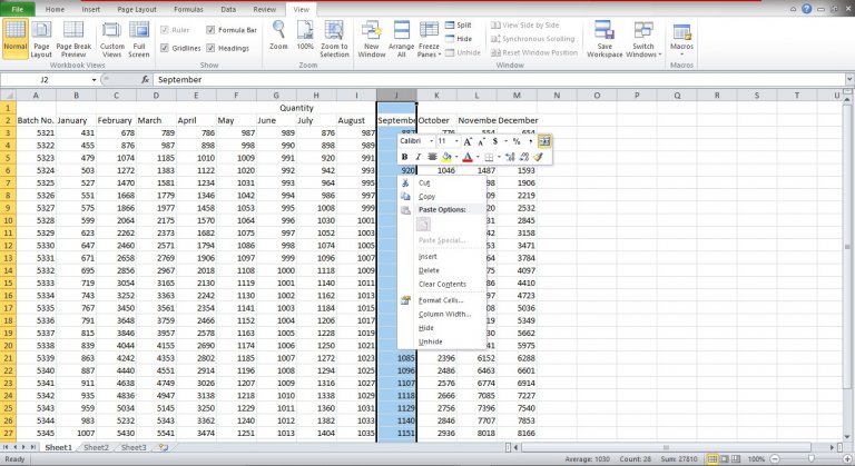 How to Hide Columns in Excel? - Get Basic Idea