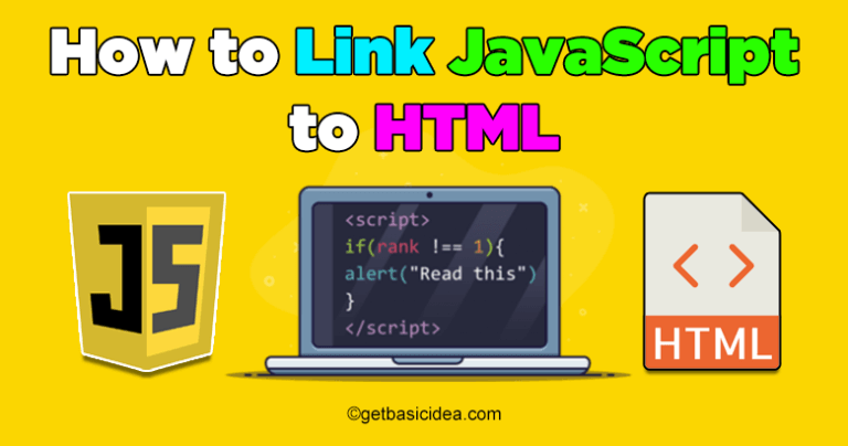 How To Link JavaScript To HTML?