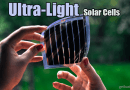 Ultralight Fabric Solar Cells